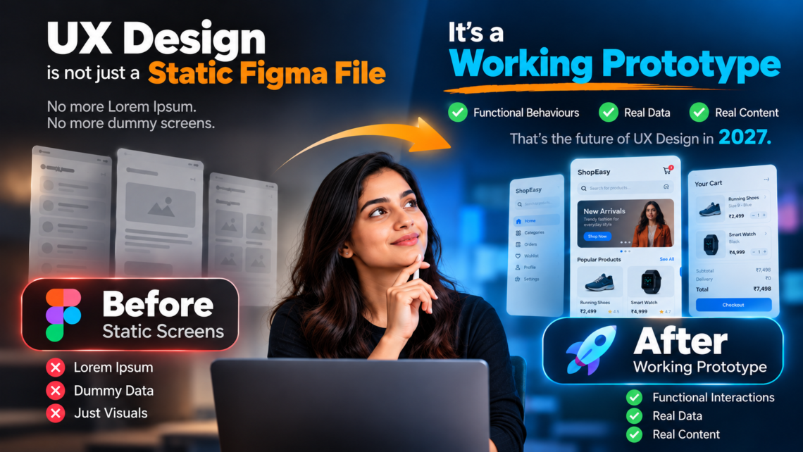 UX Design_ From Static Screens to Prototypes - Future of UX in 2027
